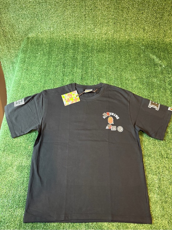 Bape Other - Bape Black Short Sleeve Logo Tee